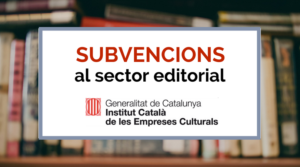 Subvencions ICEC-sector editorial