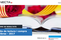 Hàbits de lectura i compra de llibres a Catalunya 2017